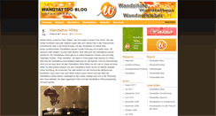 Desktop Screenshot of blog.wandaufkleber.com